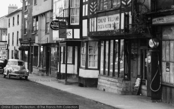 Photo of Bromyard, High Street, Cycle & Motor Depot c.1955