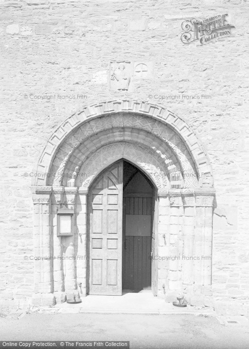 Photo of Bromyard, Norman Doorway c.1950