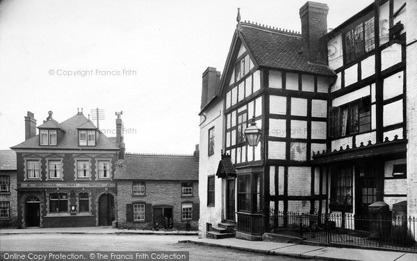 Photo of Bromyard, Old House And Post Office 1923