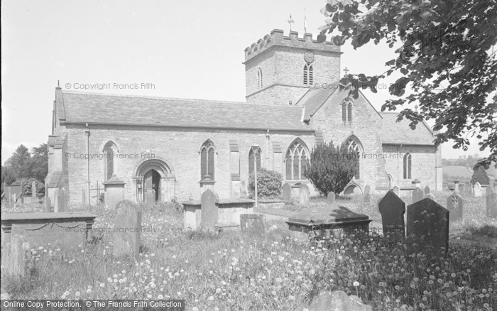 Photo of Bromyard, Parish Church c.1950
