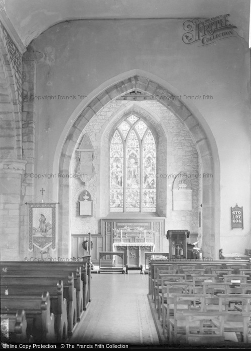 Photo of Bromyard, Parish Church, Lady Chapel c.1950