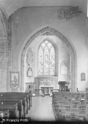 Parish Church, Lady Chapel c.1950, Bromyard