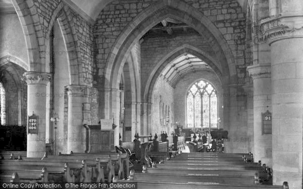 Photo of Bromyard, Parish Church, The Nave c.1950
