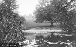 Saltmarshe Castle From The Lily Pond 1923, Bromyard