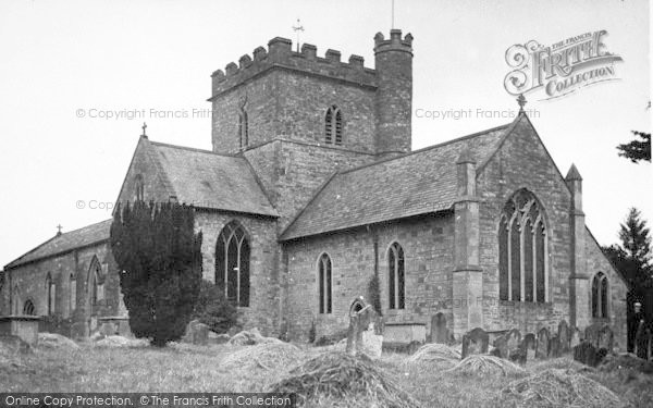 Photo of Bromyard, St Peter's Church c.1955