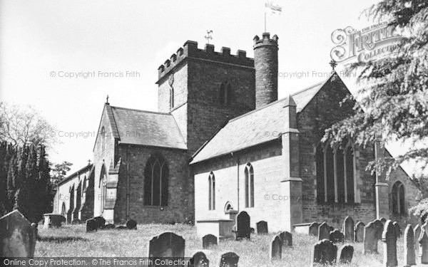 Photo of Bromyard, St Peter's Parish Church c.1950