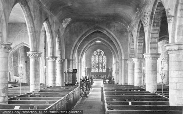 Photo of Bromyard, The Church Interior 1906