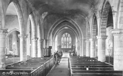The Church Interior 1906, Bromyard