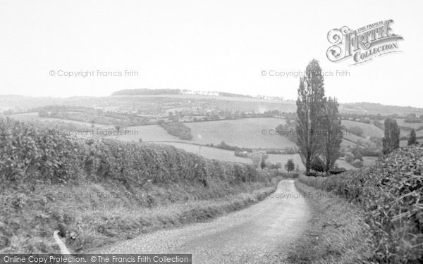 Photo of Bromyard, The Downs 1954