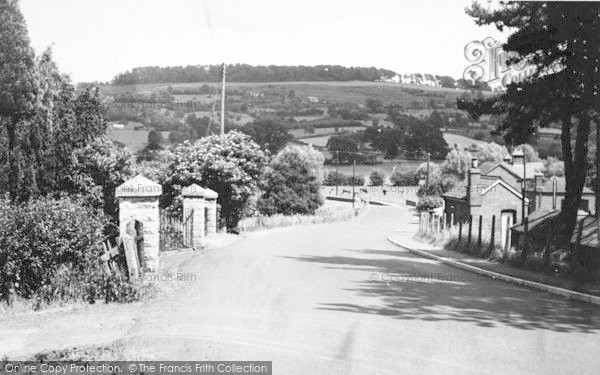 Photo of Bromyard, The Downs 1957