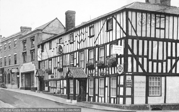 Photo of Bromyard, The Falcon Hotel c.1955