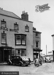 The Pole Hotel c.1955, Bromyard