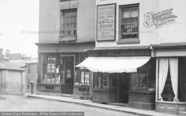 Photo of Bromyard, The Square, Shops 1906