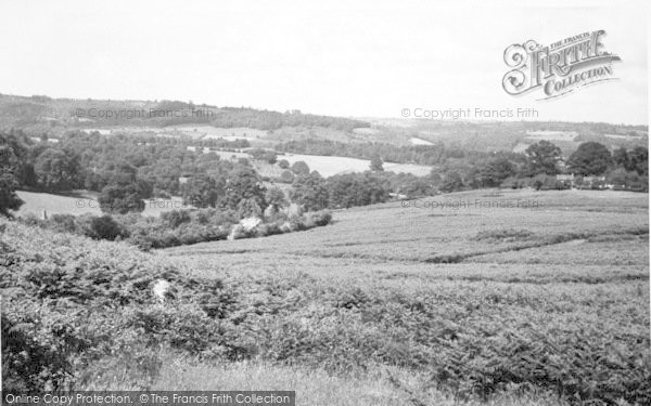 Photo of Bromyard, View From Bringsty 1957