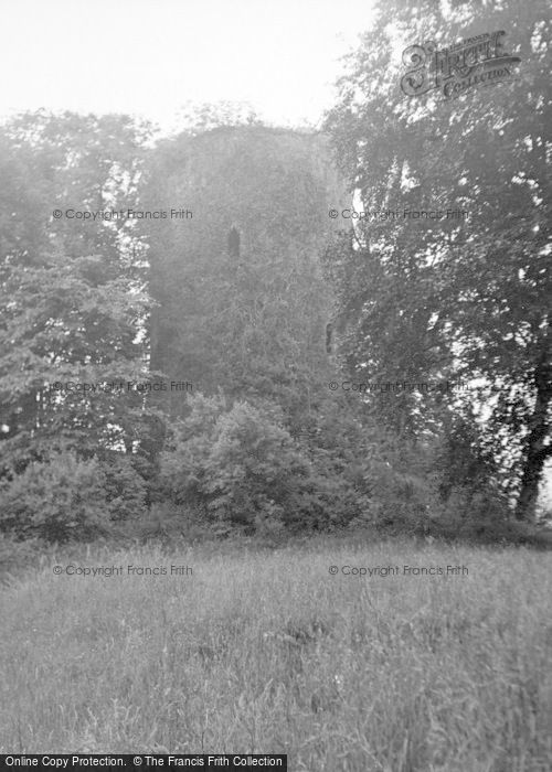 Photo of Bronllys, Castle 1953