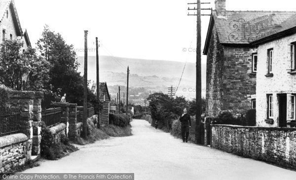 Photo of Bronllys, Village c.1940