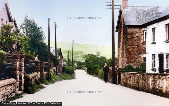 Photo of Bronllys, Village c.1940