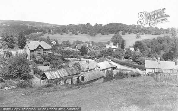 Photo of Bronygarth, A Glimpse Of The Village c.1950