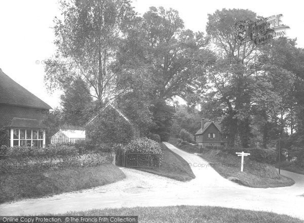 Photo of Brook, Brook Corner 1925