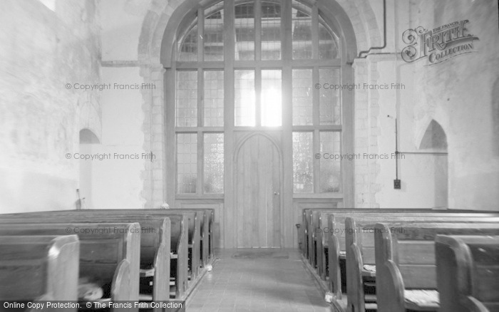 Photo of Brook, Church Interior 1962