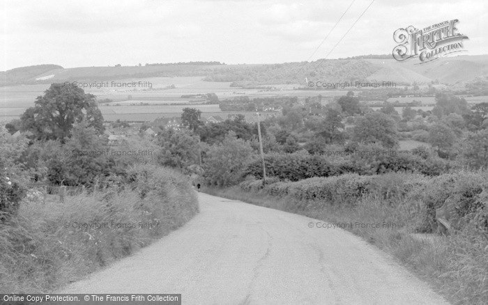 Photo of Brook, General View From Spelders Hill 1962