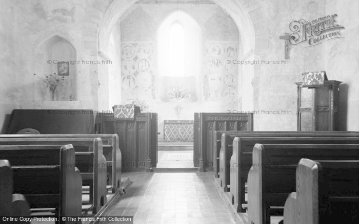 Photo of Brook, St Mary's Church Interior 1962