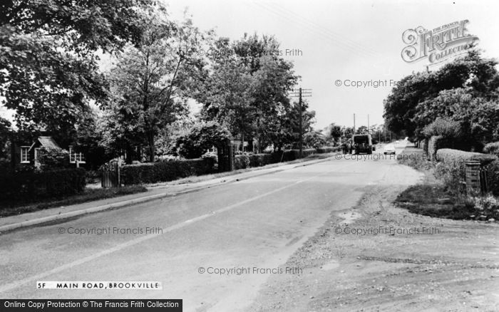 Photo of Brookville, Main Road c.1955