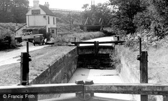Brookwood, Basingstoke Canal c1955