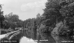 On The Canal 1898, Brookwood