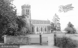 All Saints' Parish Church c.1960, Broseley