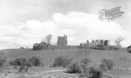 Brough Castle c.1960, Brough