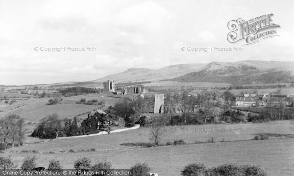 Photo of Brough, Castle And Church c.1960