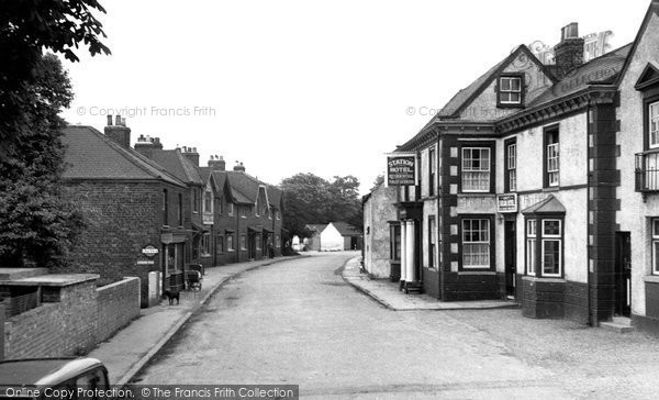 Photo of Brough, Station Road c1955