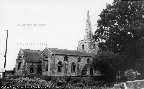 Photo of Broughton Astley, St Mary's Church c.1960