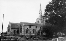 St Mary's Church c.1960, Broughton Astley