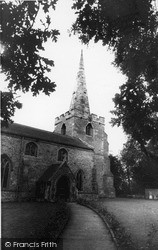 St Mary's Church c.1967, Broughton Astley