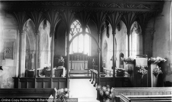 Photo of Broughton Astley, St Mary's Church Interior c.1967