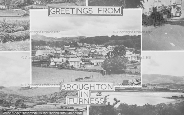 Photo of Broughton In Furness, Composite c.1955
