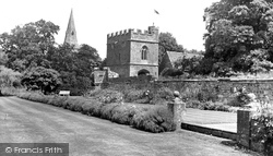 The Gardens And Gatehouse c.1955, Broughton