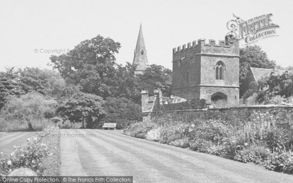 Photo of Broughton, The Gardens And Gatehouse c.1955