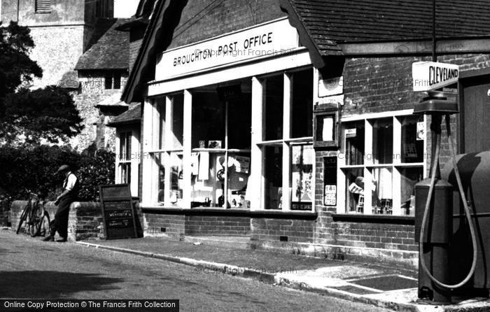 Photo of Broughton, The Post Office c.1955