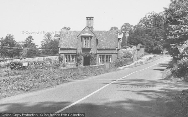 Photo of Broughton, The Village c.1955