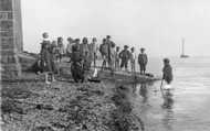 Children On The Lifeboat Slipway c.1895, Broughty Ferry