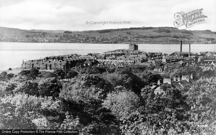 Photo of Broughty Ferry, From Reres Hill c.1950
