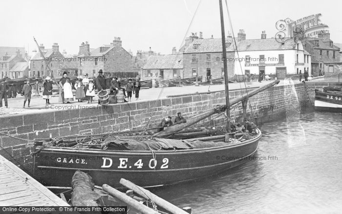 Photo of Broughty Ferry, The Harbour 1893