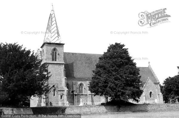 Photo of Brown Candover, St Peter's Church c.1960
