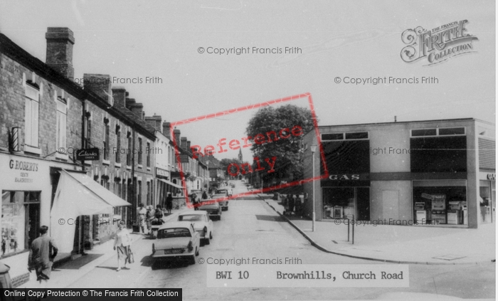 Photo of Brownhills, Church Road c.1965