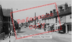 High Street c.1965, Brownhills