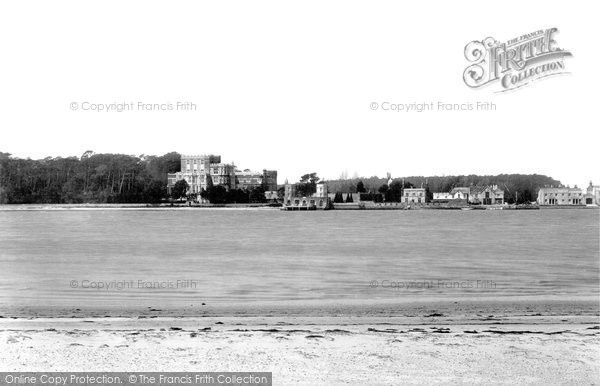 Photo of Brownsea Island, From Sandbanks 1898