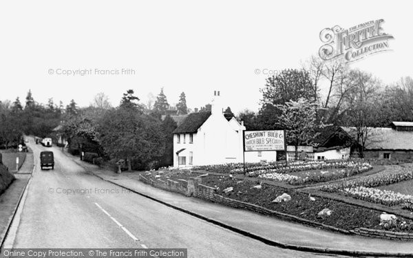 Photo of Broxbourne, High Road c.1955
